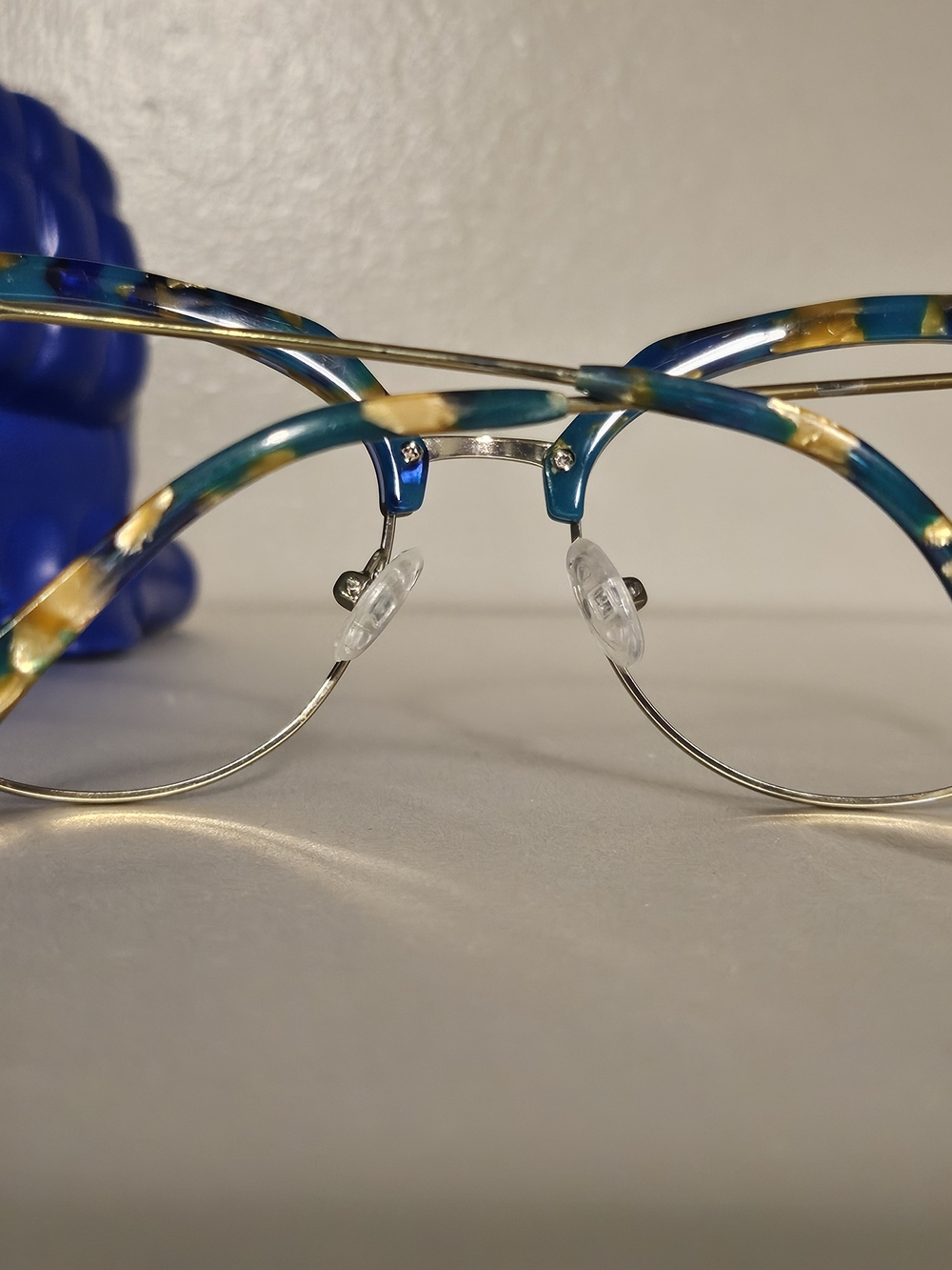 Michael Kors Blue Green Tortoiseshell Cat-Eye Glasses - Women Accessories - Picture 5 of 8